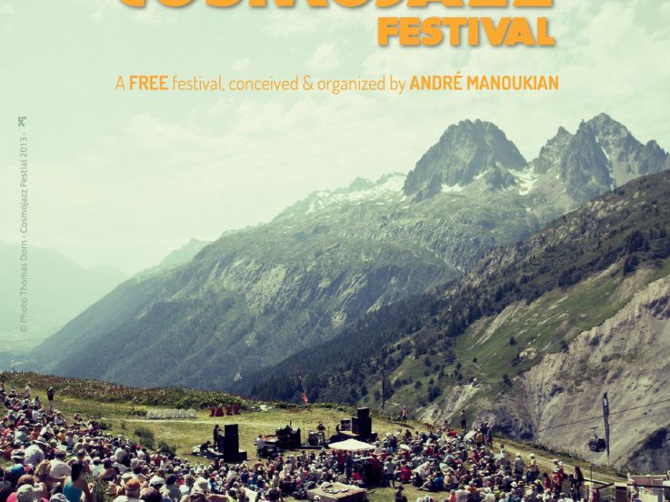 CosmoJazz Festival 2015: 6ème édition à Chamonix, sous l'impulsion d'André Manoukian