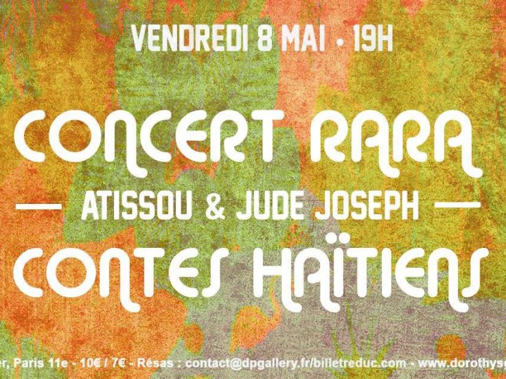 Concert Rara & Lecture de contes haïtiens -  Atissou & Jude Joseph