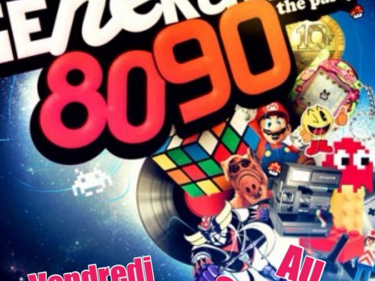 Soiree années 80 VS 90
