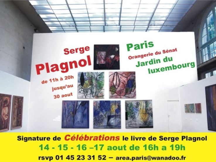 Exposition, Sortiraparis, Culture, Arts, Serge Plagnol, Orangerie, Sénat 