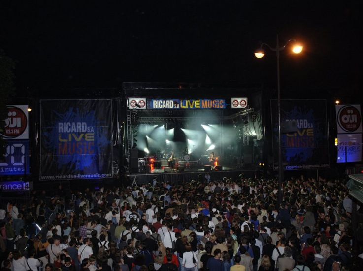 RICARD LIVE MUSIC,  Fte de la Musique, place Denfert-Rochereau, Paris, 21-06-2006