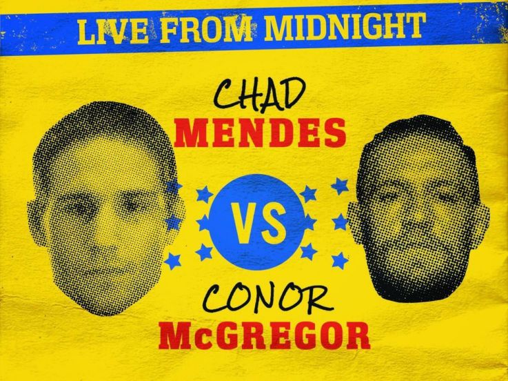 UFC 189 MENDES vs MCGREGOR live in Paris