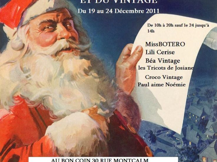 LE NOEL DES CREATEURS ET DU VINTAGE