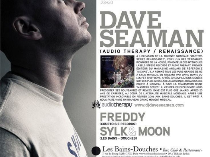 Soirée, Dave Seaman, Bains douches 