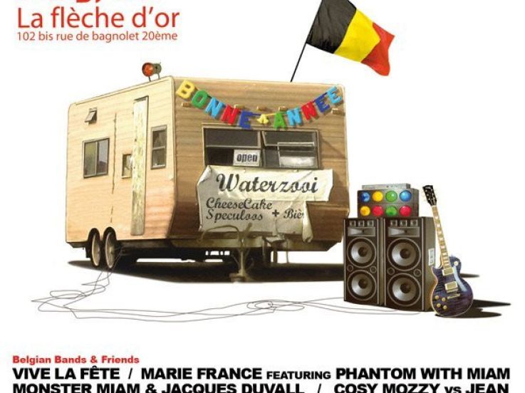 Soirée, Paris, Nouvel An Belge, Flèche d'Or