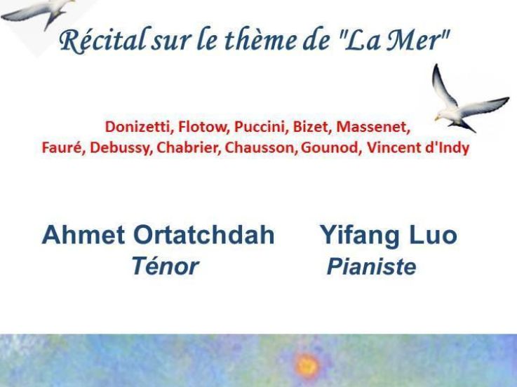 mélodies françaises sur le thème de la mer & grands airs d'opéra