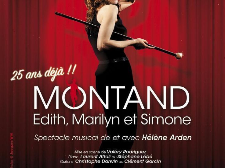 MONTAND, Edith, Marilyn et Simone