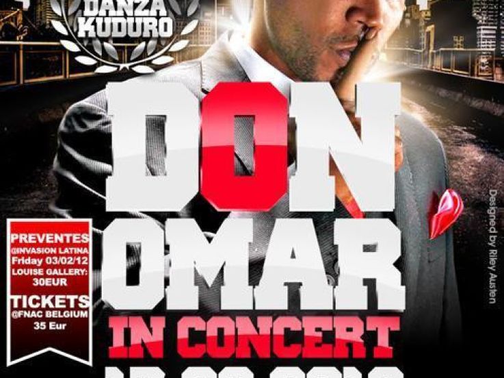 DON OMAR "EL REY" CONCERT * 17-02-2012 @ LOUISE GALLERY BRUSSELS