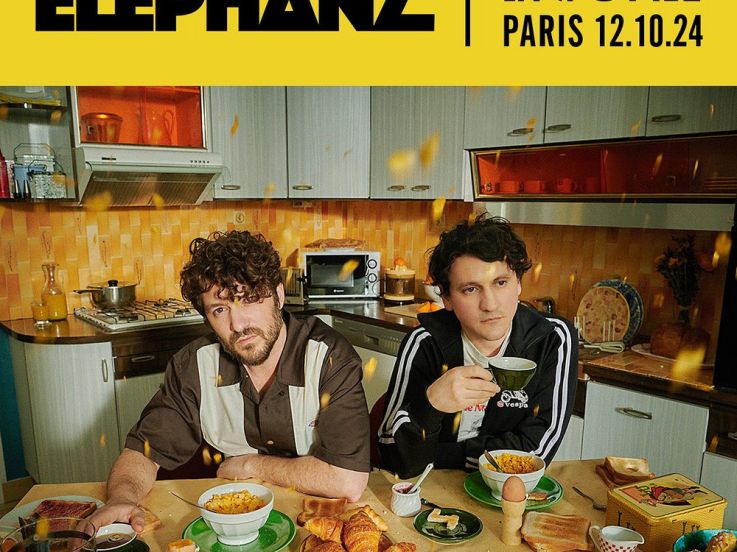Elephanz en concert à La Cigale en Octobre 2024 