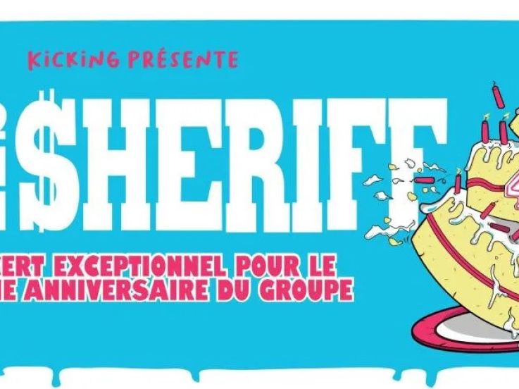 Concert unique à Paris : Les Sheriff, Poésie Zéro et Le Réparateur s'unissent au Bataclan