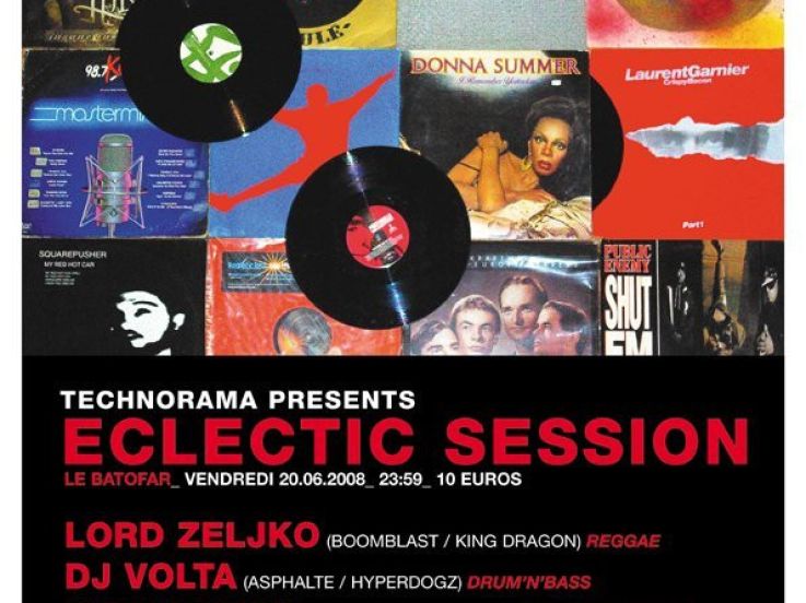 Soirée, Paris, Technorama, Eclectic Session, Batofar