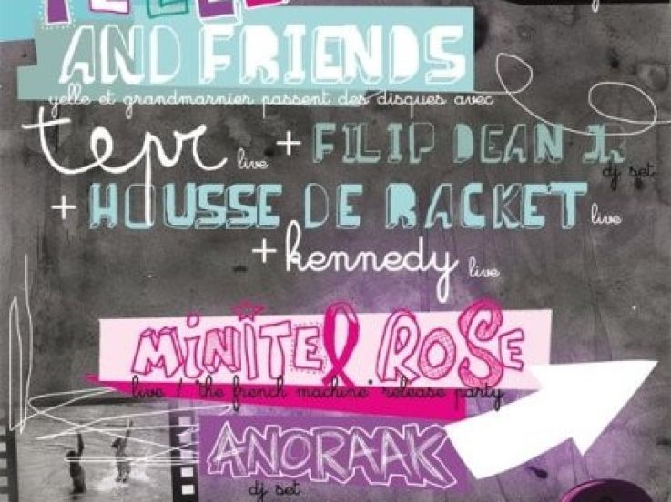 Soirée, Paris, Motogigz, Flèche d'Or, Yelle, Grand Marnier, Minitel Rose