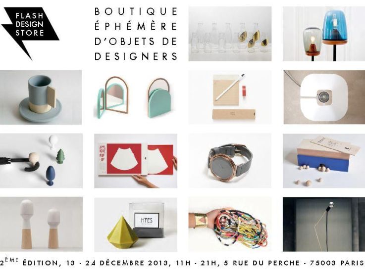Flash Design Store - boutique éphémère d'objets de designers