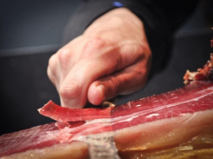 Record du monde Guiness de découpe de jambon