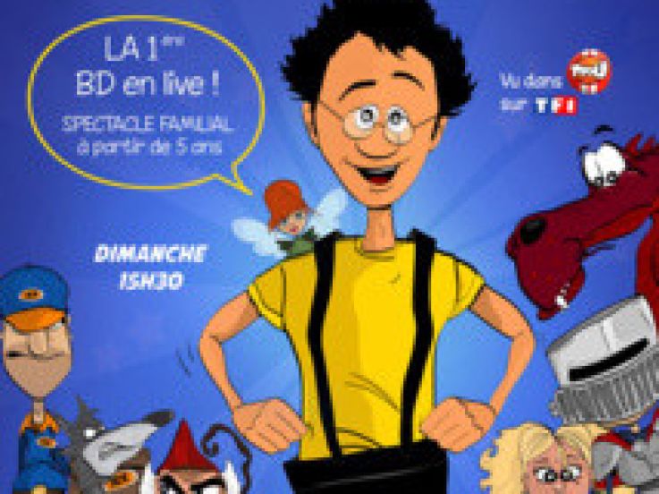 Bonaf super héros au Théâtre BO Saint-Martin