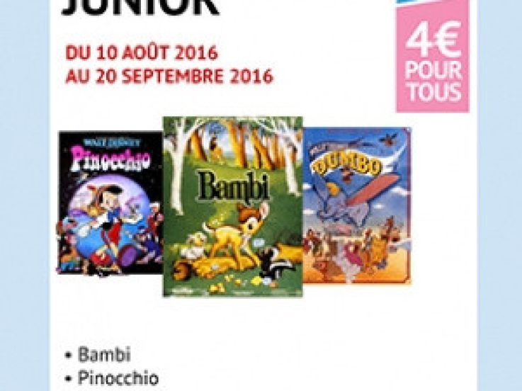 MK2 Junior spécial "séances de rattrapage"