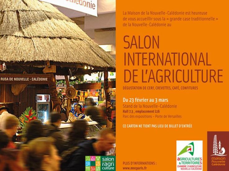 L’agriculture calédonienne représentée au Salon de l'Agriculture 2013