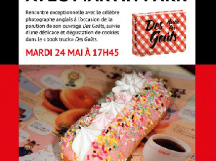 Rencontre avec Martin Parr au MK2 Quai de Loire 