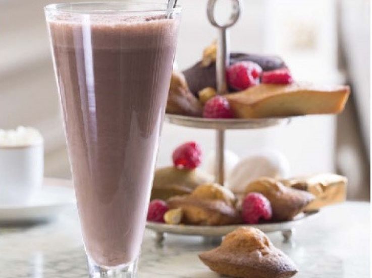 Angelina lance son Chocolat frappé