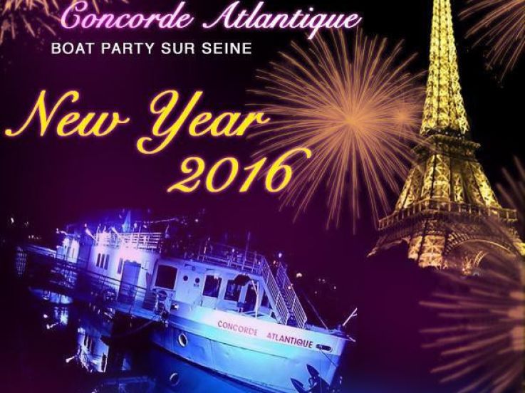 REVEILLON BOAT PARTY 2016 AU CONCORDE ATLANTIQUE