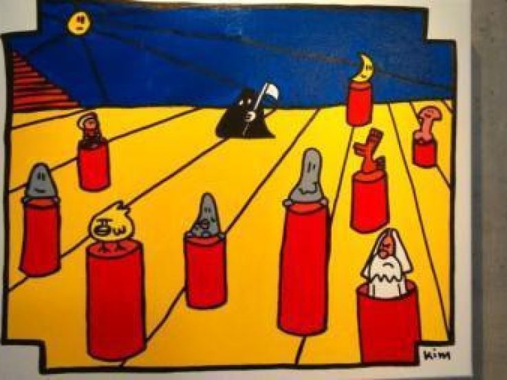 "La planète fromage?" une exposition de KIM