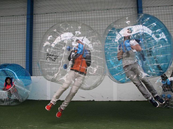 Le Bubble Football, un version déjantée du foot !