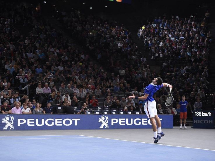 Les "Aces du cœur" au BNP Paribas Masters 2016 de Bercy