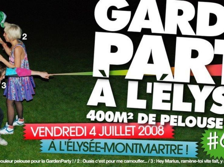 Soirée, Paris, garden Party, Elysée Montmartre, Dcontract, Pain o Chokolat