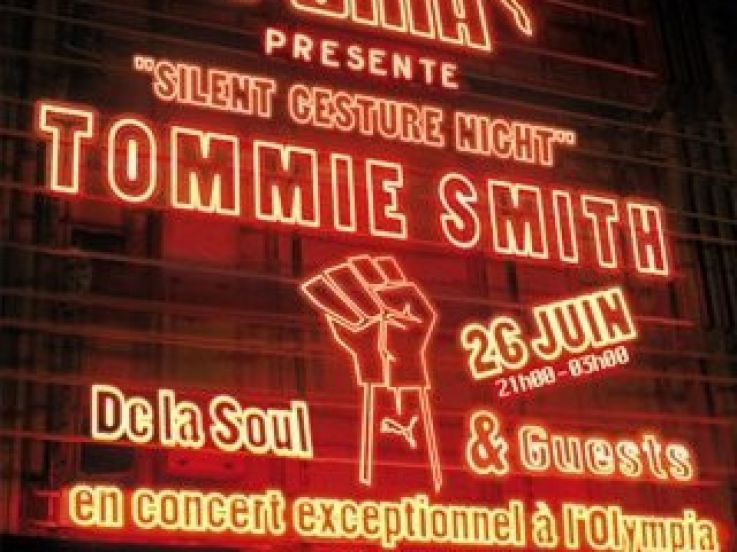 Soirée, Silent Gesture, Paris, Olympia, Tommie Smith, Puma