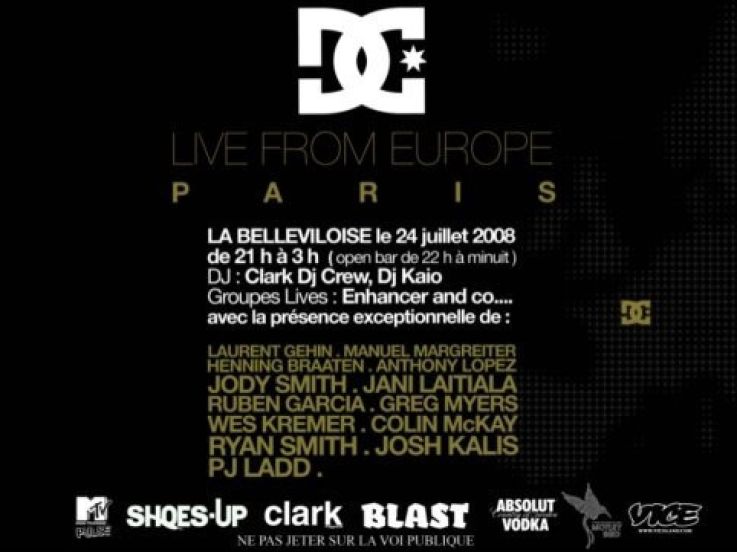 Soirée, Paris, Clark, DC Live, Europe, Bellevilloise