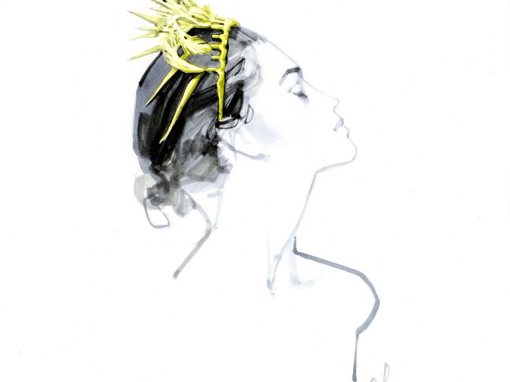 John Nollet au Bon Marché pour l'exposition PARIS!