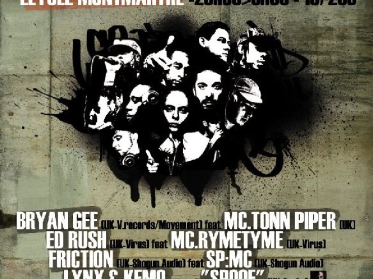 Soirée, Paris, A Night of Jungle, Drum'n'Bass, Elysée Montmartre