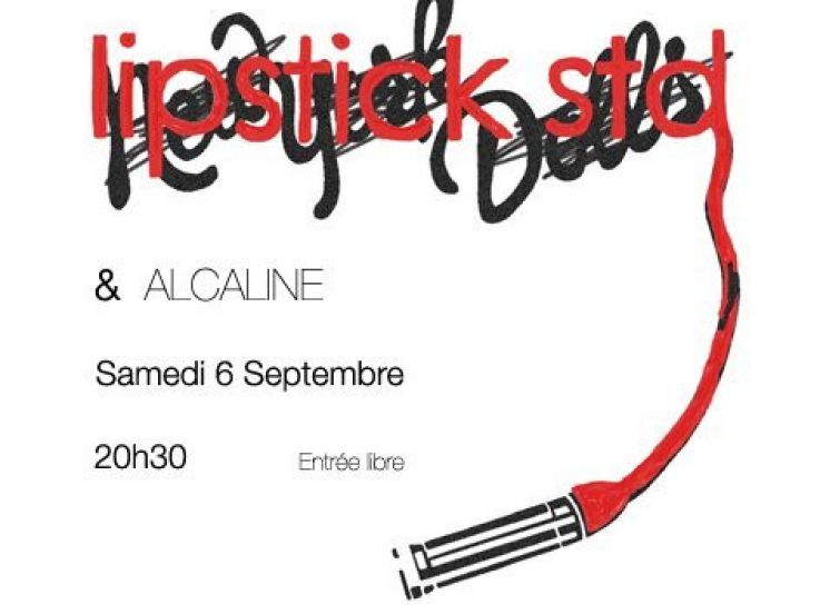 Concert, Soirée, Paris, Opa, Lipstick Std, Alcalin