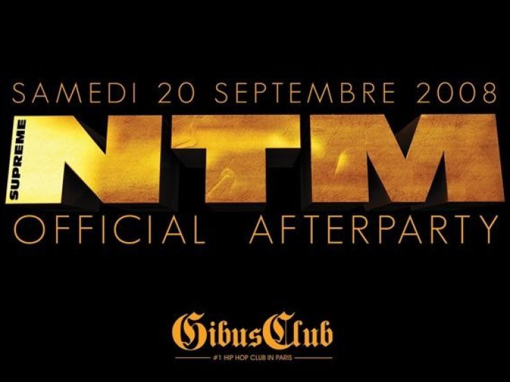 Soirée, Paris, NTM, Aftershow, Gibus