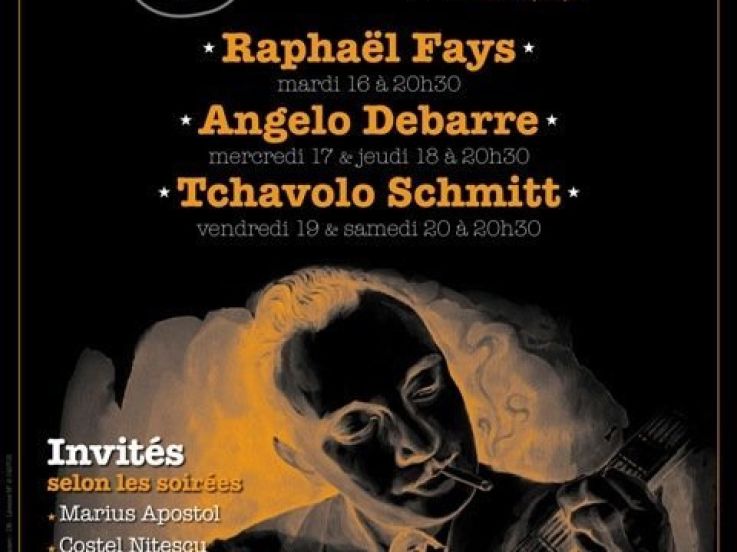 Concerts, Paris, Alhambra, Jazz Manouche, Nuits manouches, Raphaël Fays, Angelo Debarre, Tchavolo Schmitt