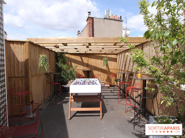 La terrasse du Terrass Hotel Paris