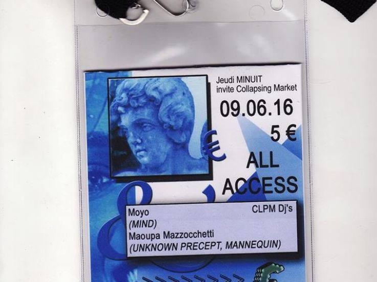 JEUDI MINUIT - COLLAPSING MARKET INVITE MAOUPA MAZZOCCHETTI ET MOYO @ LA JAVA