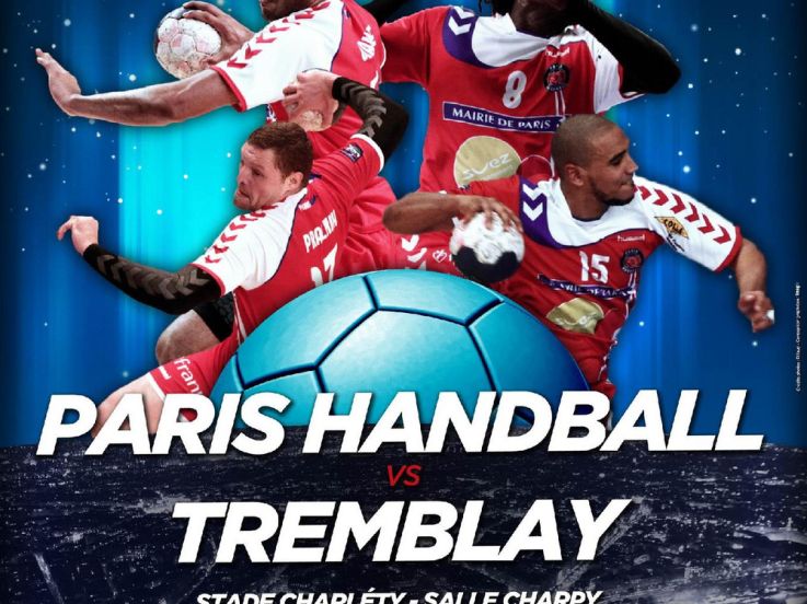 PARIS HANDBALL - TREMBLAY 21ème journée championnat de France LFH