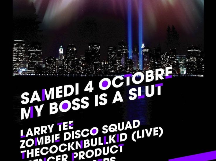 Soirée, Paris, My boss is a slut, Showcase, Pont Alexandre 3