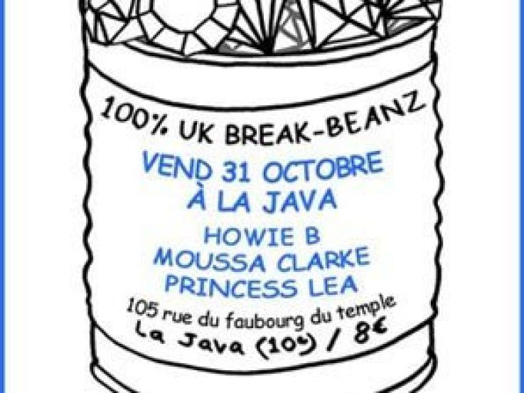 Soirée, Clubbing, Useless, Paris, Java, Howie B, Moussa Clarke, Princess Léa