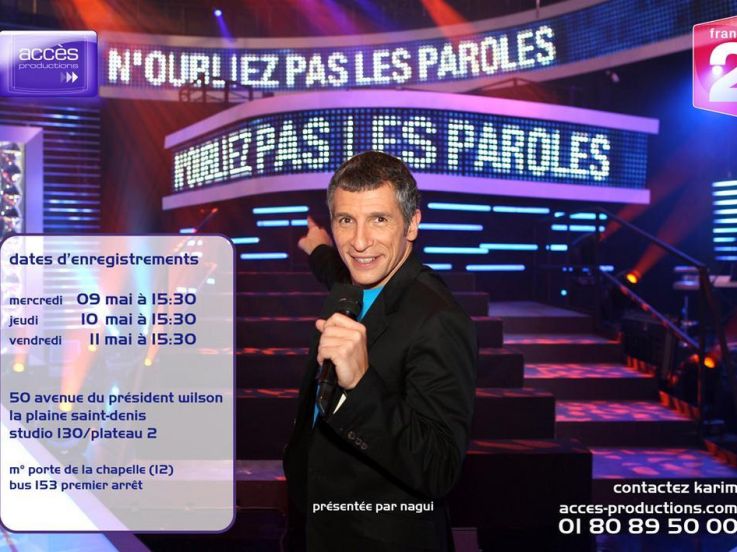 N'OUBLIEZ PAS LES PAROLES.