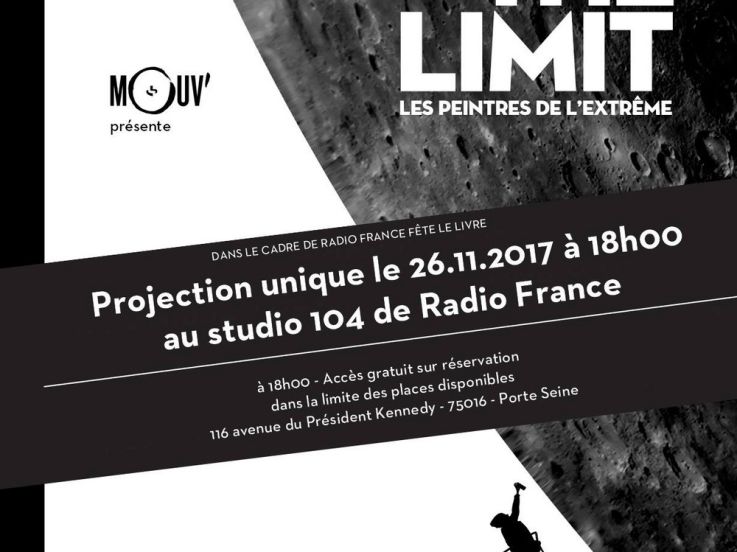 Projection du docu de street-art Sky’s the limit à la Maison de la Radio 
