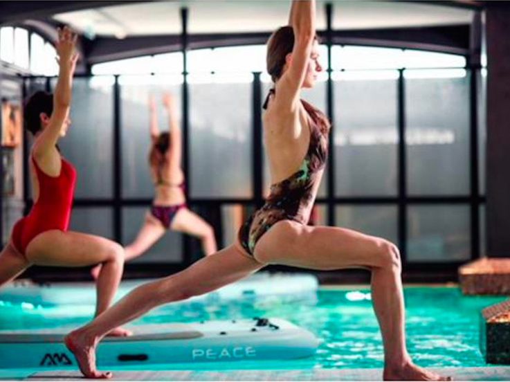 Yoga et spa a Fouquet's pour la journée mondiale du bien-être 2018 