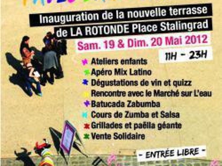 Sur les pavés la plage - Weekend d'inauguration de la terrasse de la Rotonde