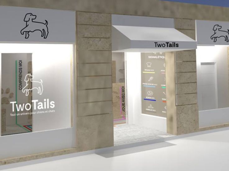 Two Tails, pour chiens et chats, ouvrira prochainement à Paris