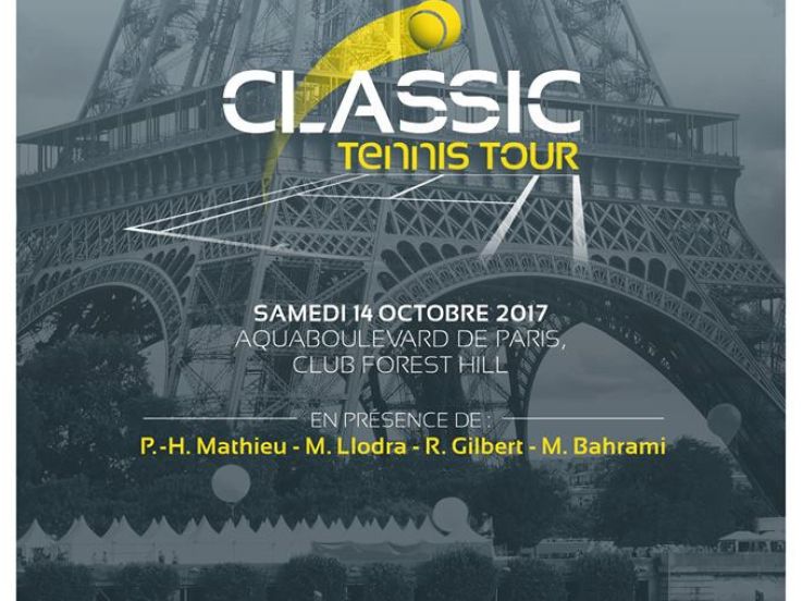 Classic Tennis Tour à Aquaboulevard ce samedi 14 octobre 