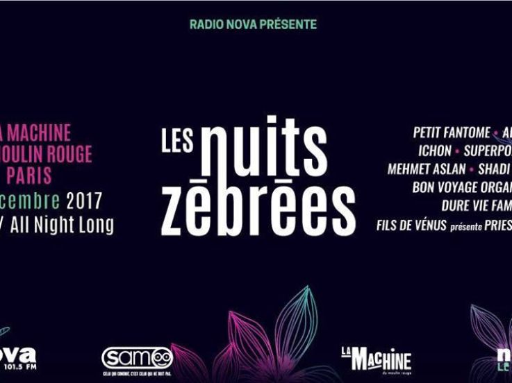 Les Nuits Zébrées de Noël à la Machin du Moulin Rouge