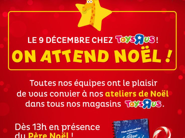Toys'R'Us fête Noël !