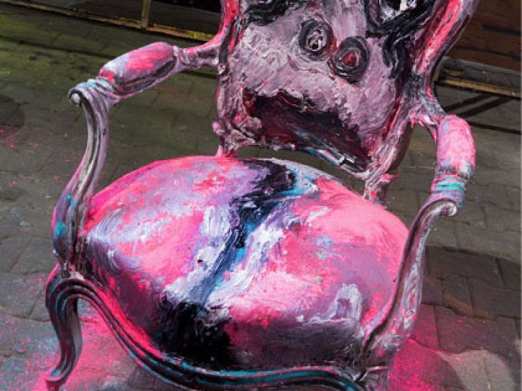 Exposition Lydie Arickx au Marché Dauphine