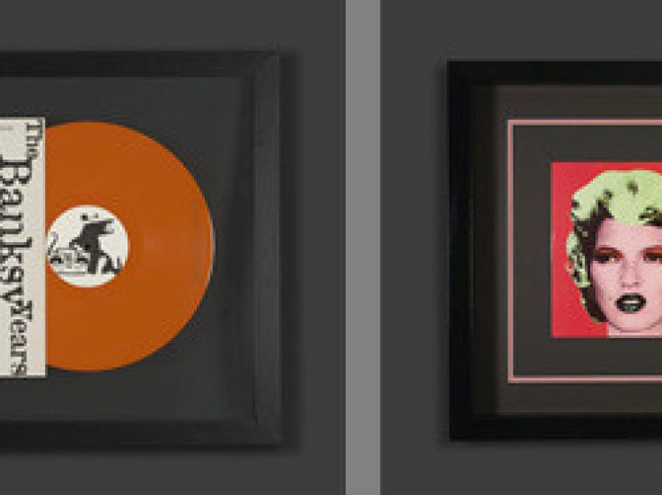 Vente Pop up Banksy au Royal Monceau